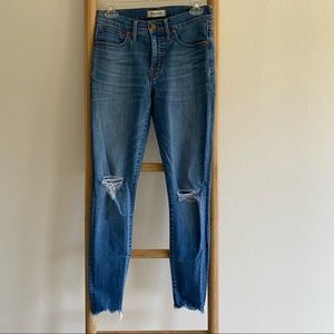 Madewell Jeans 9” High Rise Skinny - Size 27T